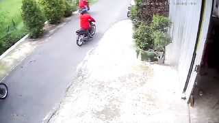 Chased by the police