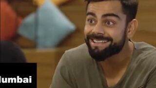 Virat kohli funny interview moments