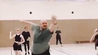 A graceful full dancer
