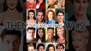 Movie stars then and now (young vs. old)