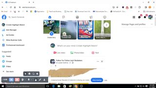 facebook to obs stream
