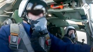Putin flies in cockpit of new nuclear bomber