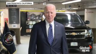 Crazy SOB”: Biden ridicules Putin during San Francisco fundraiser