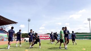 Pemain Persib bandung sesilatihan