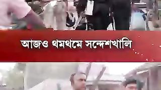 থমথমে সন্দেশখালি