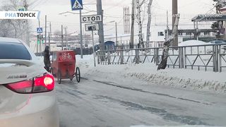 Томский инженер создал веломобиль, на котором можно передвигаться в 40-градусный.