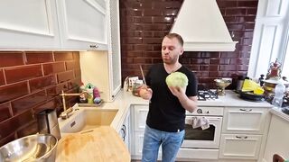 ИЗ ПРОСТОЙ КАПУСТЫ Я В ШОКЕ СРАЗУ СЪЕЛ.