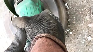 Replace lower arm bushing