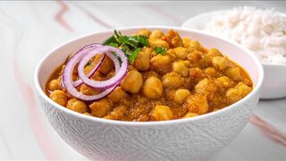 Indian Chana Masala Recipe - Chickpea Curry