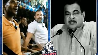 Power of Rahul Gandhi ???????????? #rahulgandhi #nitingadkari