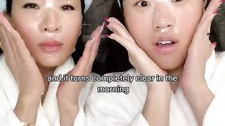 Clear Korean sheet masks