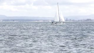 "Yacht Serenity: Luxury Sailing in Calm Seas"