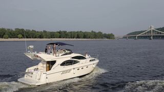 "Yacht Serenity: Luxury Voyage Through Peaceful Waters"
