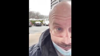 Man Pranks People With Realistic Face Mask