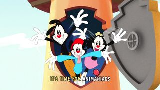 Animaniacs SING-ALONG ????    Animaniacs Theme Song   WB Kids