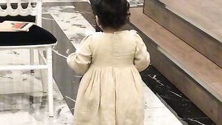 Little baby dance so cute#