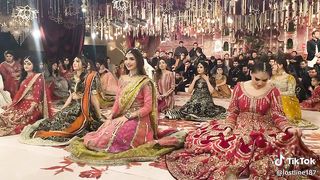 Wedding night dance performance
