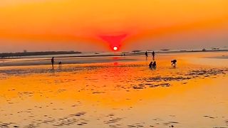 full of evening twilight