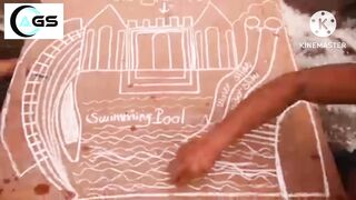 My Summer Holiday 155 Days Building 1M Dollars Water Slide Park into Underground Swimming Pool House