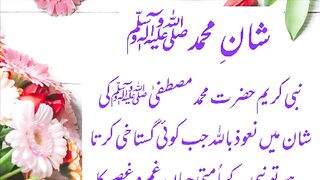 Shan E Muhammad Sal lal laho Aalahai wasalam