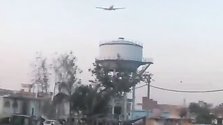 Plane crash.
