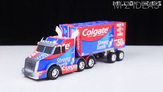 How to make a toys truck | how to make a truck ???? |how to make a car