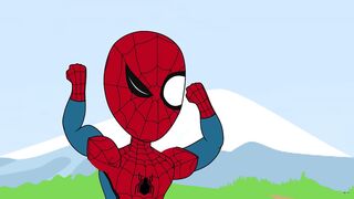 What Will Happen to Team ZomBies Bat Man, Hulk, Spiderman at 1000 C (1,000°C)  SUPERHERO CARTOON
