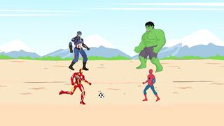 The Witch Kidnaps Hulk and Spider-Man, Captain America and the Mystery of Evolution ICE CREAM CONE