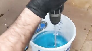 how to make table resin art