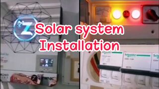 Solar panels system @| Electric work