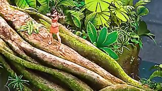 Pretty girl in the jungle