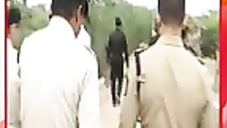 থমথমে সন্দেশখালিতে পুলিসের টহল