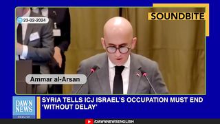 Syria Tells ICJ Israel’s Occupation Must End ‘Without Delay’