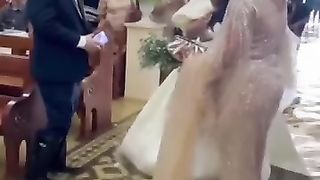 A wedding during super typhoon Doxuri in the Philippines