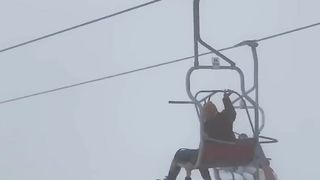 man stuck in chair life