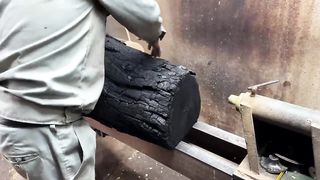 Amazing Craft Woodturning Products - Recycling From A Burnt Wood To Stunning Des.