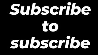 Subscribe to subscribe