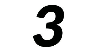 The number of three