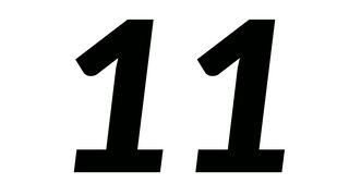 The number of eleven