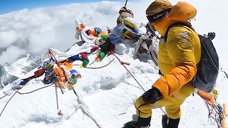 Mt. Everest- Situation at the top of the World