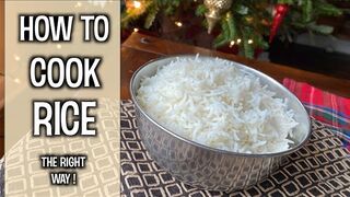 How to Cook Rice the Right Way - Remove Arsenic from Rice - Fluffy Rice with Nutrients Retained