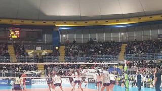 Dayeong single Block ???? CEV Cup 2024 #여자배구