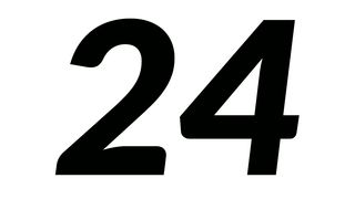 The number of twenty four