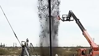 That is a lot of waste crude oil