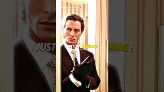 Sigma Male????|Patric Bateman Status????~Sigmarule Status????#shorts #sigmarule #youtubeshorts #sigma #quotes