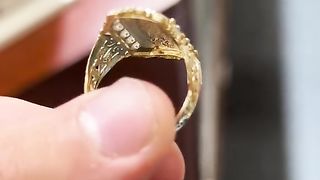 Real Gold Saint Jude Thaddeus Ring