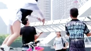 Lovely Cute Baby Cycling Stunned
