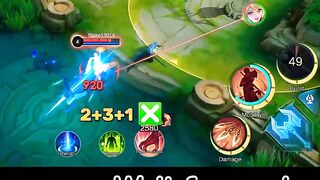 Hayabusa Tutorial mobile legends #tutorial #ml2b #shorts