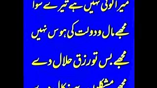 میری لاج رکھنا میرے اللّٰہ