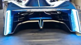 Alpine’s hydrogen-powered hypercar has cosmic dust headlights! ????????️